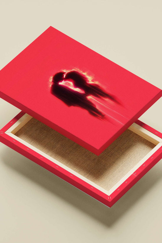 Marlboro cigarette pack and hands from Michelangelo’s "Creation of Adam" Main Subject: Marlboro cigarette pack and hands