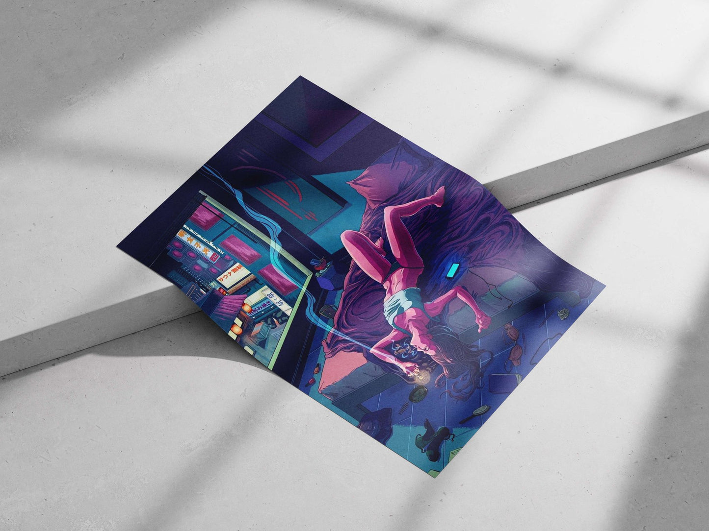 Woman Main Subject: Woman Matte poster print — Anime wall art India | PosterBoizz