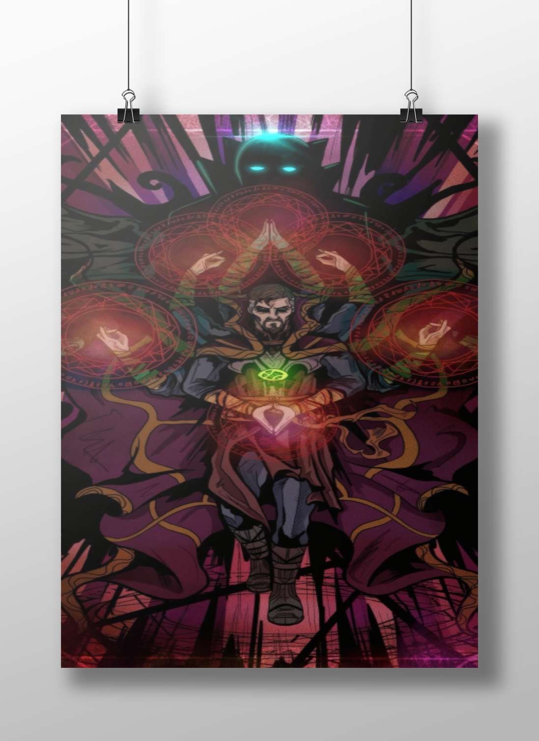 Doctor Strange (Marvel Comics) Doctor Strange - Mystic Arts Poster