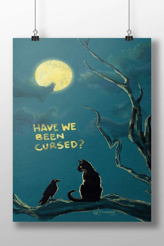 Silhouetted Human Studio Ghibli Modern Digital Matte BoizzBoard rigid print — Anime wall art India | PosterBoizz