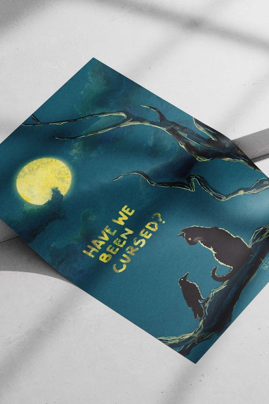 Silhouetted Human Studio Ghibli Modern Digital Matte poster print — Anime wall art India | PosterBoizz