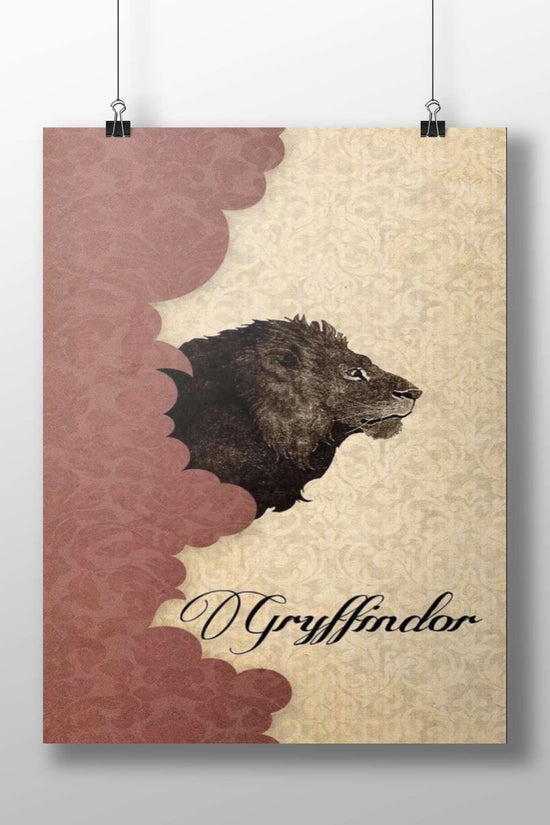 Gryffindor Lion (Harry Potter franchise) Main Subject: Gryffindor Lion (Harry Potter franchise) Matte BoizzBoard rigid print
