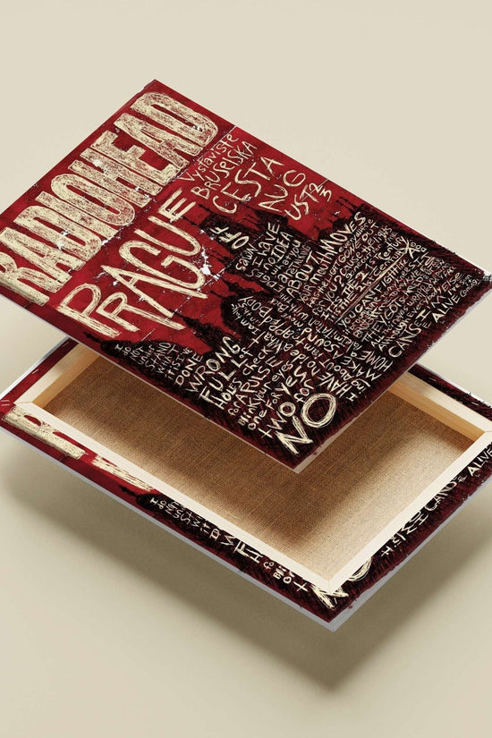 Radiohead (the band) Main Subject: Radiohead (the band) Canvas wall art — Music wall art India | PosterBoizz