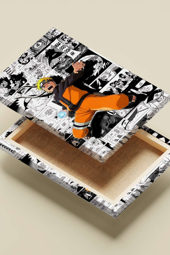 Naruto Uzumaki from the Naruto franchise. Naruto Uzumaki - Ninja Hero Poster