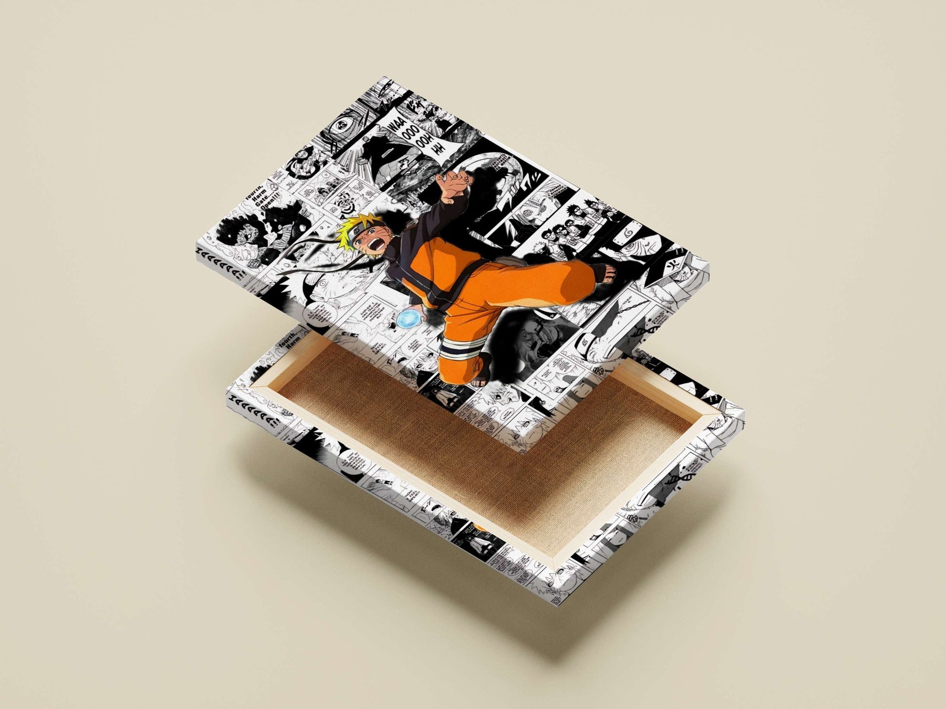 Naruto Uzumaki from the Naruto franchise. Naruto Uzumaki - Ninja Hero Poster