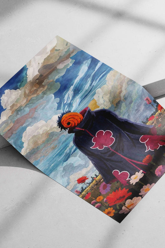 Kage (Shadow) Kage From Naruto Shippuden Contemplative Watercolor Poster – Anime Fan Art