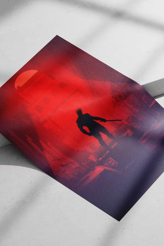 Frank Castle (The Punisher) from Marvel Comics Frank Castle - The Punisher Noir Poster