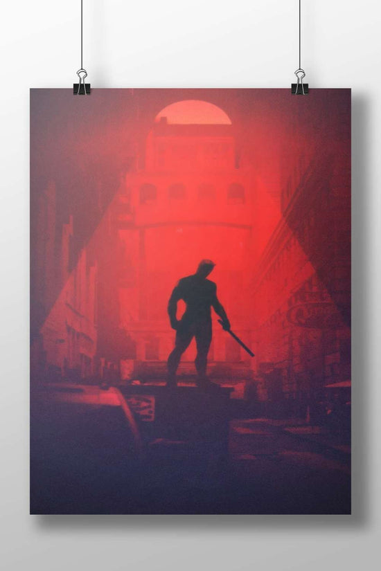 Frank Castle (The Punisher) from Marvel Comics Frank Castle - The Punisher Noir Poster