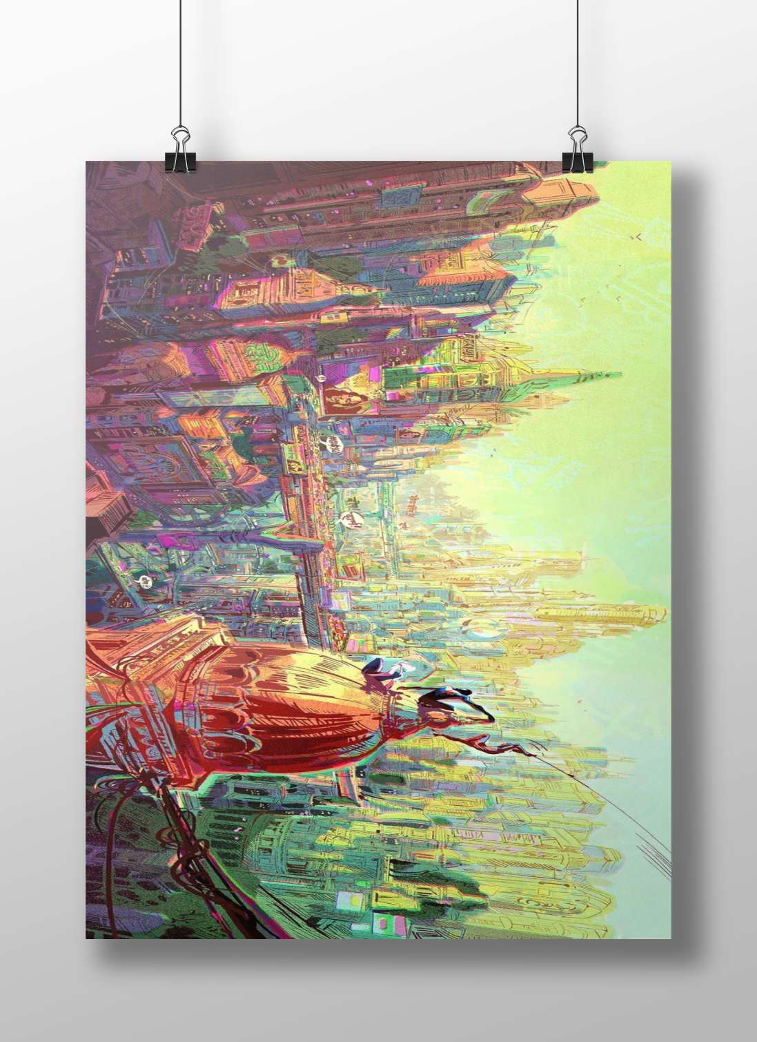 Spider-Man Cyberpunk Neon Bollywood Flair Poster – Vibrant Urban Hero Wall Art