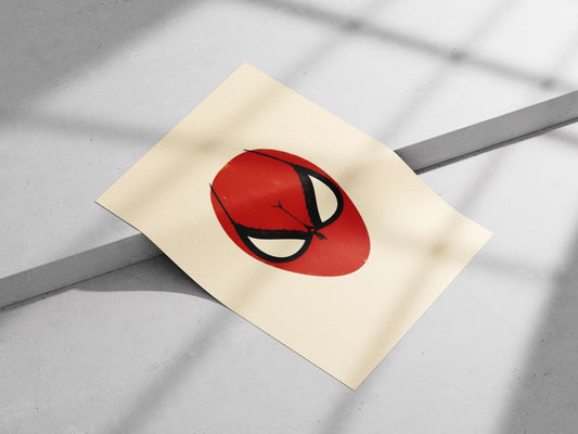 Spider-Man (Marvel franchise) Main Subject: Spider-Man (Marvel franchise) Matte poster print — Superhero wall art India |