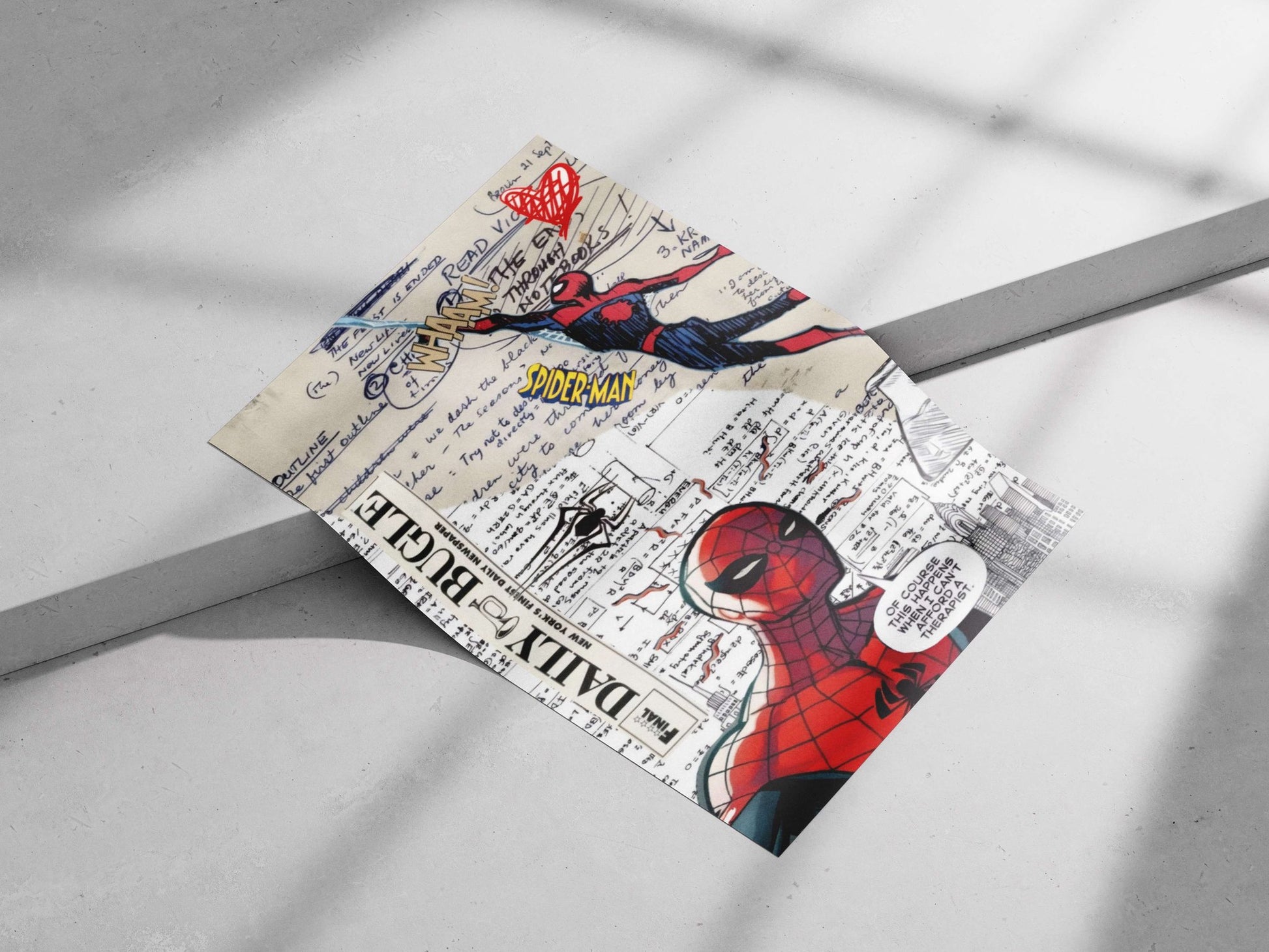Spider-Man (Marvel franchise character) Spider-Man - Web-Slinger Pop Art Poster