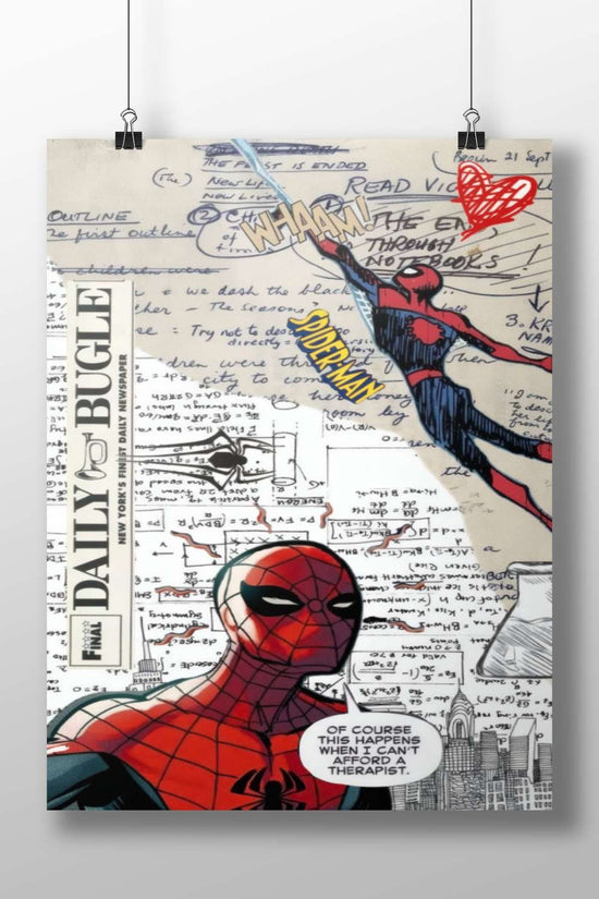 Spider-Man (Marvel franchise character) Spider-Man - Web-Slinger Pop Art Poster