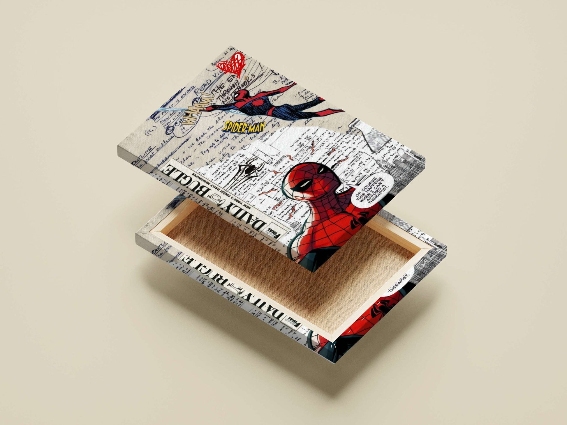 Spider-Man (Marvel franchise character) Spider-Man - Web-Slinger Pop Art Poster