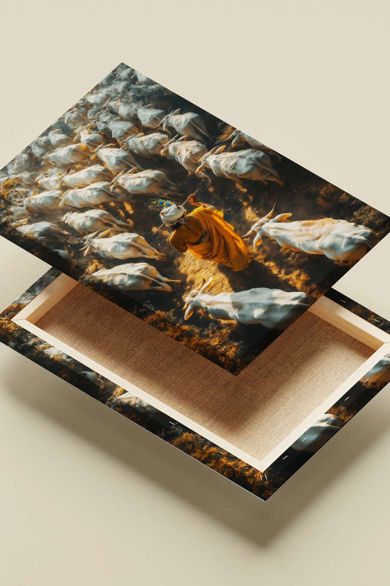 Modern Digital Abstract Canvas wall art — Art wall art India | PosterBoizz