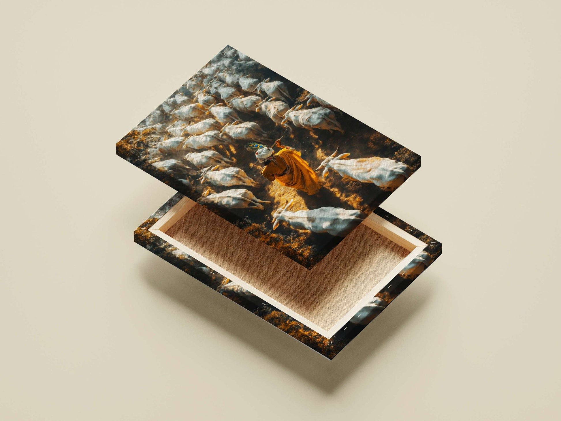 Modern Digital Abstract Canvas wall art — Art wall art India | PosterBoizz