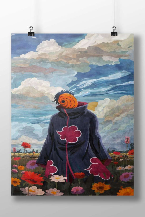 Kage (Shadow) Kage From Naruto Shippuden Contemplative Watercolor Poster – Anime Fan Art