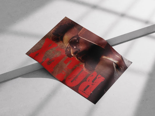 Rolex Poster – Suriya in LCU Vikram Movie Wall Art | South Indian Action Villain Print