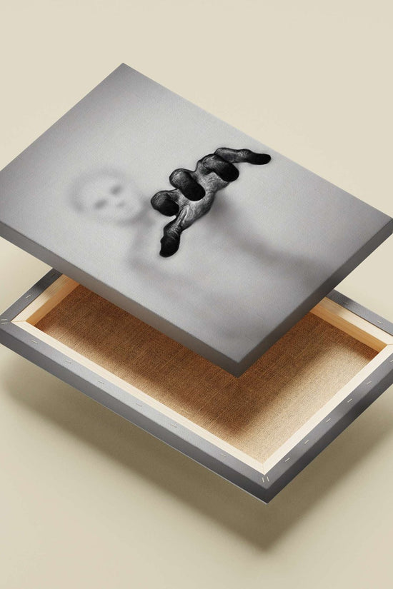 Abstract Hand - Ethereal Noir Poster