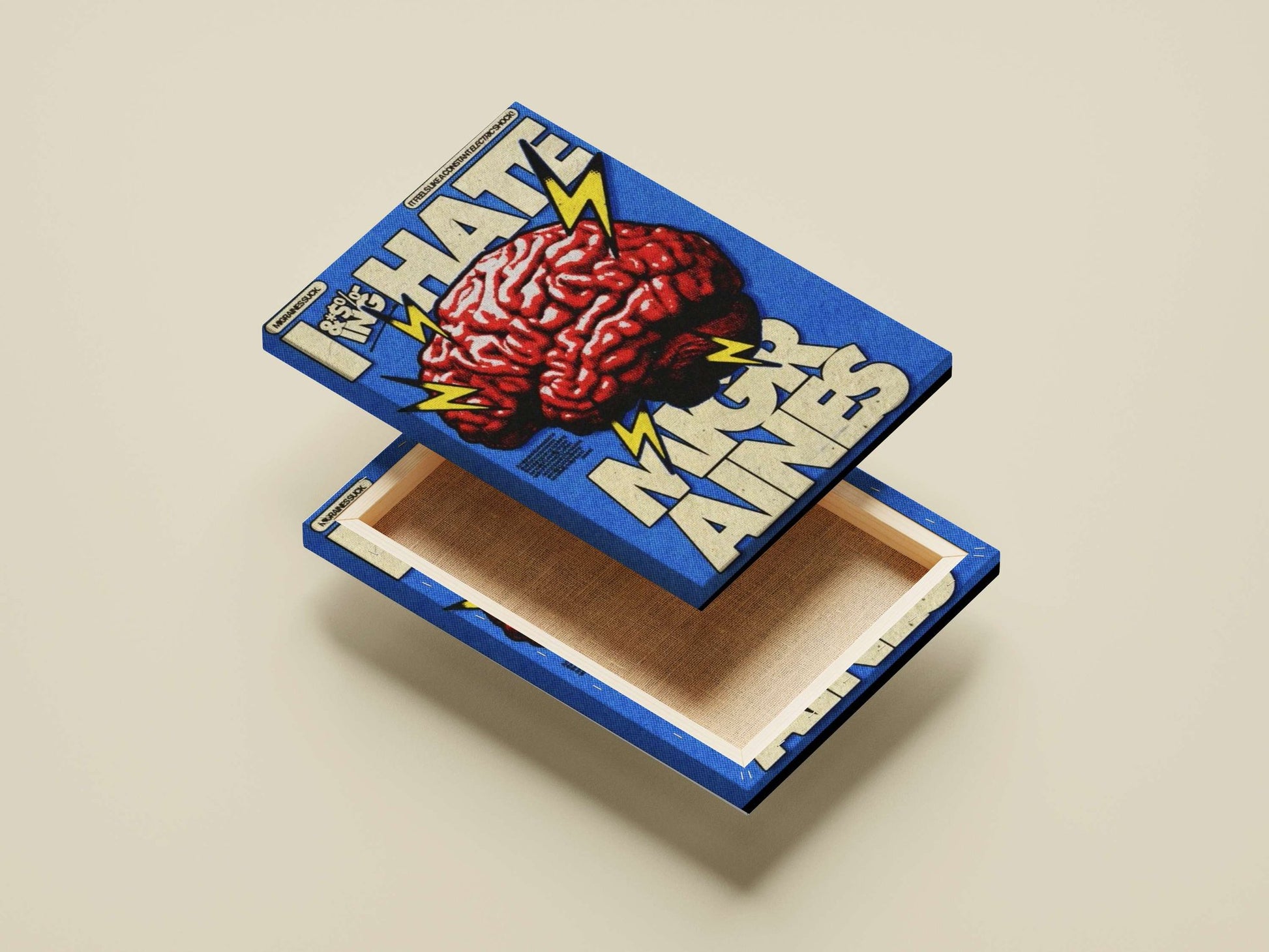 Migraines Main Subject: Migraines Canvas wall art — Art wall art India | PosterBoizz