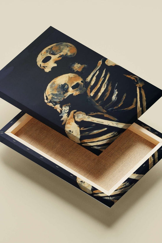 Human Skeleton Dracula - Eternal Gothic Poster