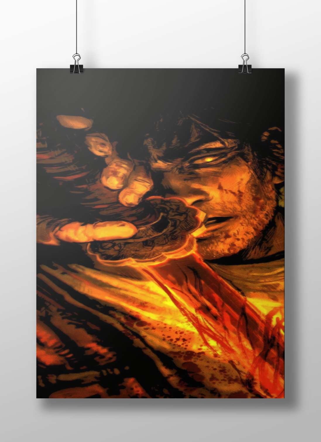 The Hunter from Bloodborne (video game franchise) The Hunter - Bloodborne Poster