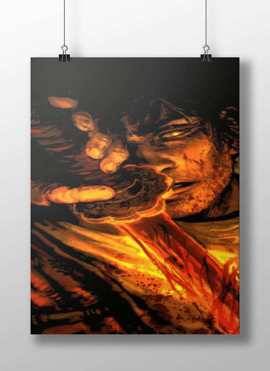 The Hunter from Bloodborne (video game franchise) The Hunter - Bloodborne Poster