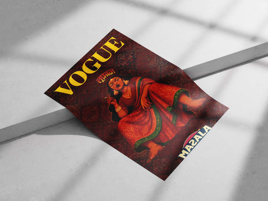 Durga Main Subject: Durga Matte poster print — Sanatan wall art India | PosterBoizz