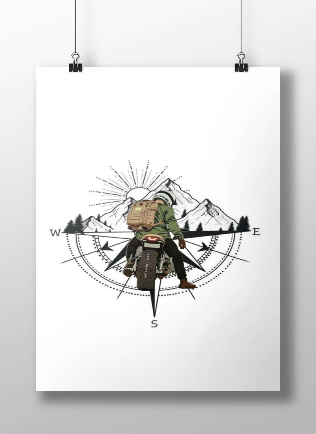 [No image provided for analysis] Main Subject: [No image provided for analysis] Matte BoizzBoard rigid print — Art wall art
