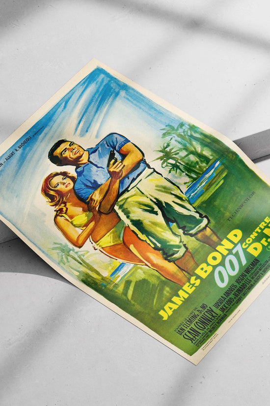 James Bond 007 franchise film "Dr. No" Dr. No - Legendary Agent Poster
