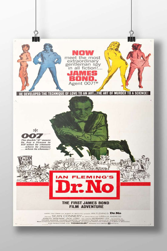 Dr. No, the first James Bond film adaptation of Ian Fleming's novel Dr. No -