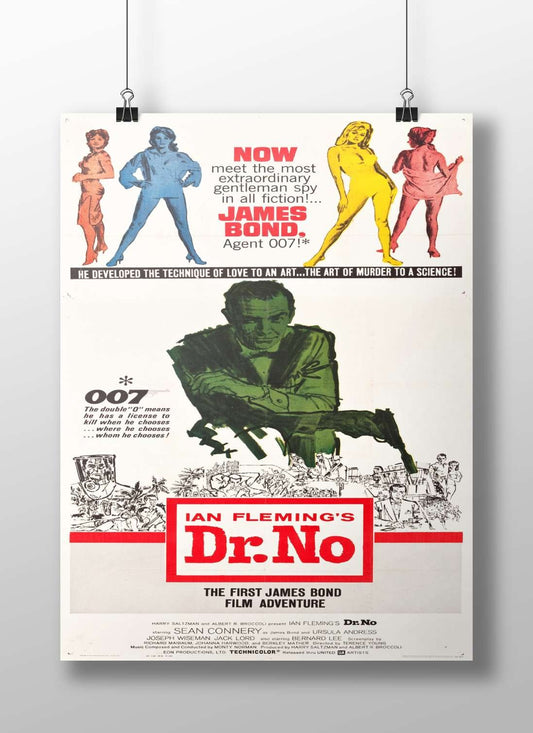 Dr. No, the first James Bond film adaptation of Ian Fleming's novel Dr. No -