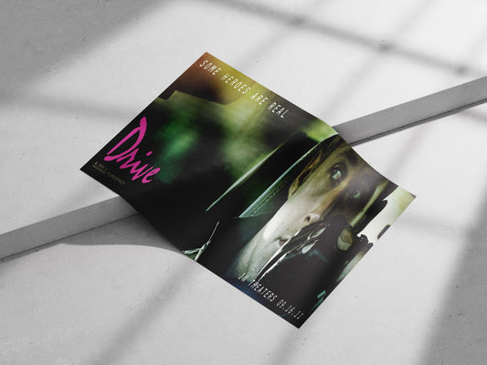 Drive (2011 film) Nick Ryan - Neo-Noir Icon Poster
