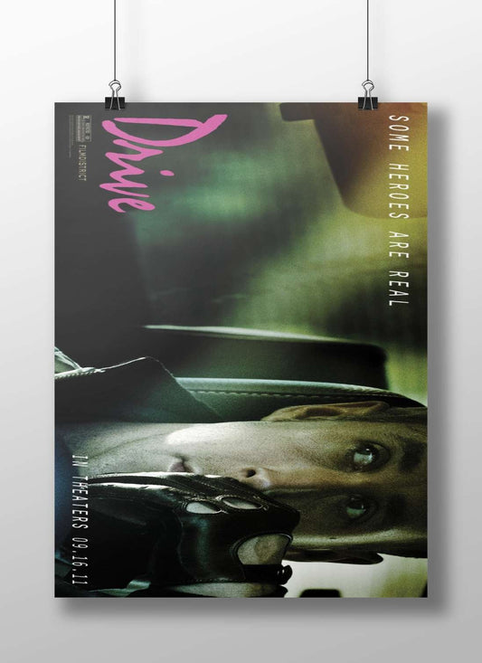 Drive (2011 film) Nick Ryan - Neo-Noir Icon Poster