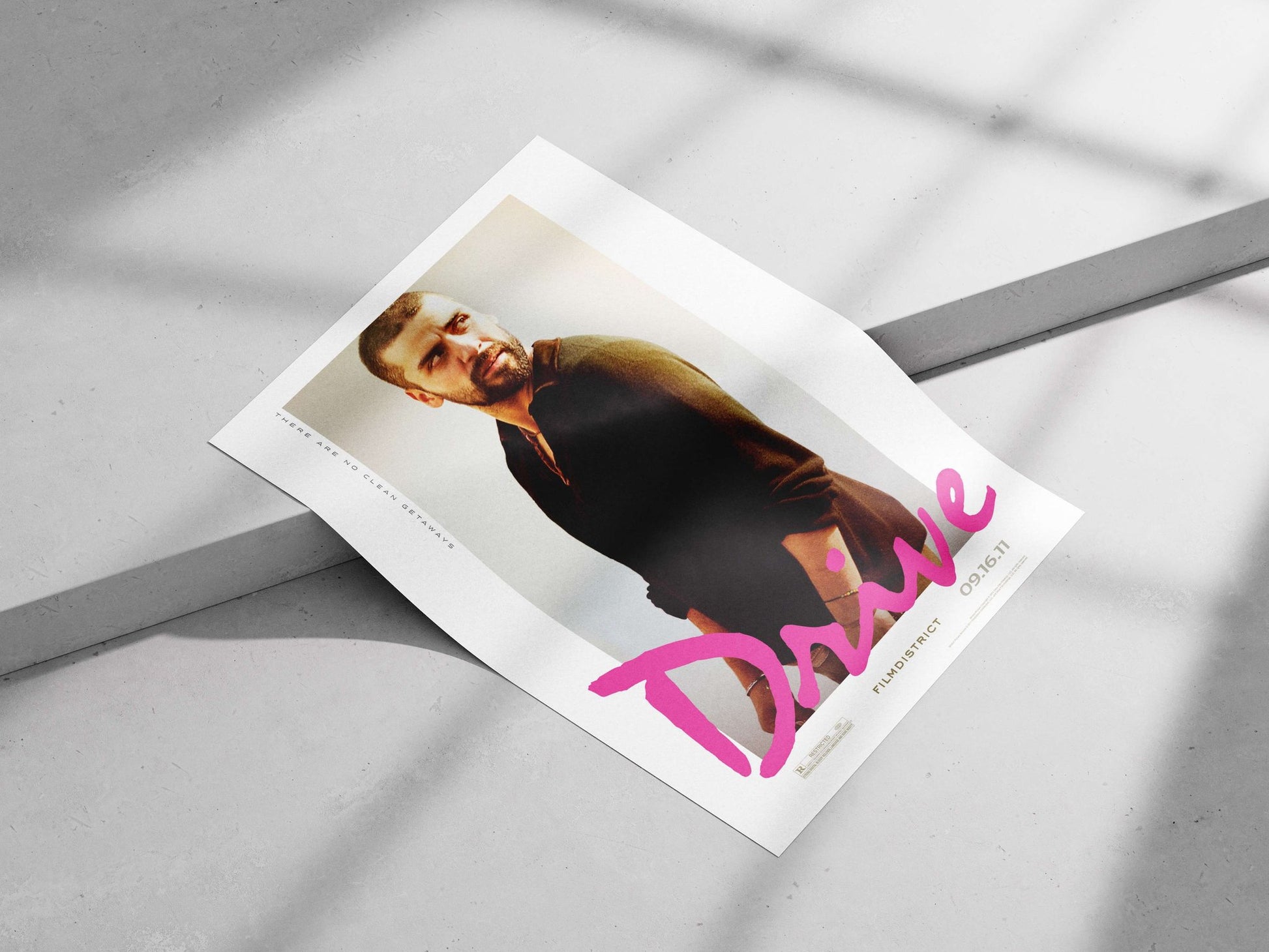 Drive (2011 film) Nicky Nichols - Minimalist Icon Poster