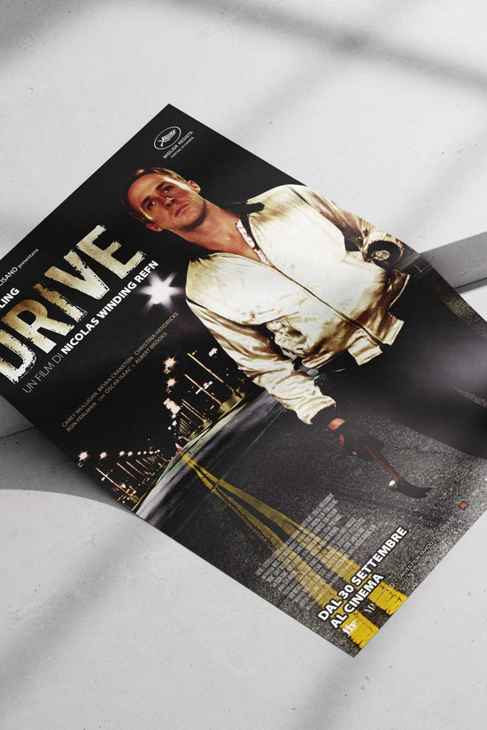 Drive (film) starring Ryan Gosling Niomi - Iconic Noir Poster