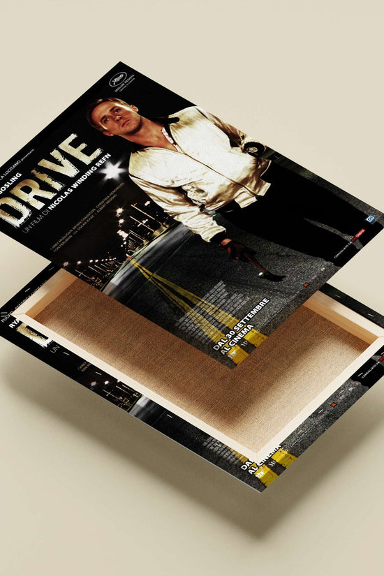 Drive (film) starring Ryan Gosling Niomi - Iconic Noir Poster