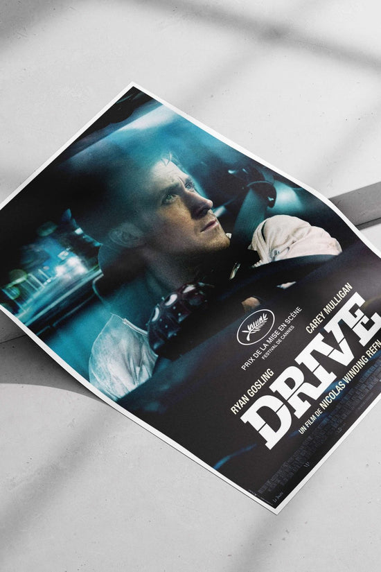 The film "Drive" starring Ryan Gosling and Carey Mulligan (confirmed by Tesseract text evidence). Drive