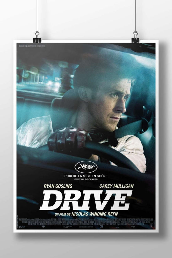 The film "Drive" starring Ryan Gosling and Carey Mulligan (confirmed by Tesseract text evidence). Drive