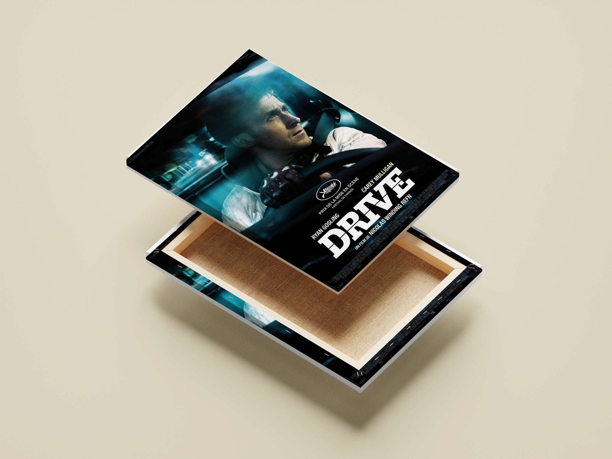 The film "Drive" starring Ryan Gosling and Carey Mulligan (confirmed by Tesseract text evidence). Drive