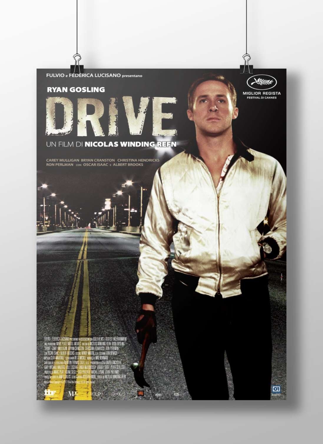 Drive (the film directed by Nicolas Winding Refn) Dwight The Dude - Drive Minimalist Noir