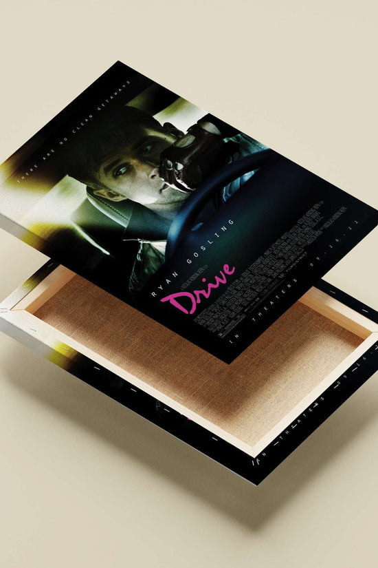 Ryan Gosling (in the film Drive) Ryan Gosling - Drive Noir Poster