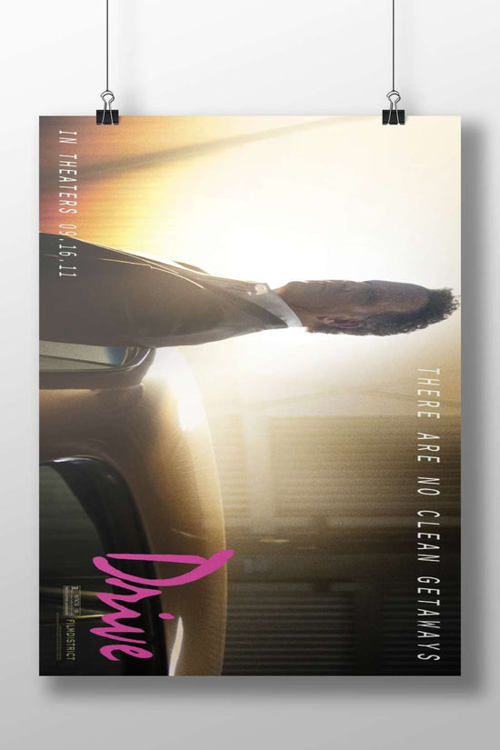 Drive (2011 film, directed by Nicolas Winding Refn) Ryan Gosling - Drive Noir Poster