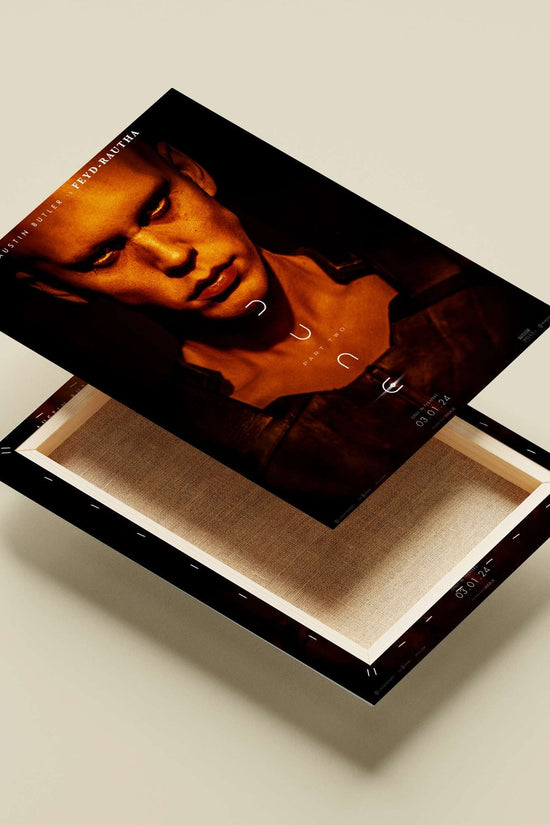 Austin Butler as Feyd-Rautha in Dune: Part Two Feyd-Rautha In Dune - Noir Poster