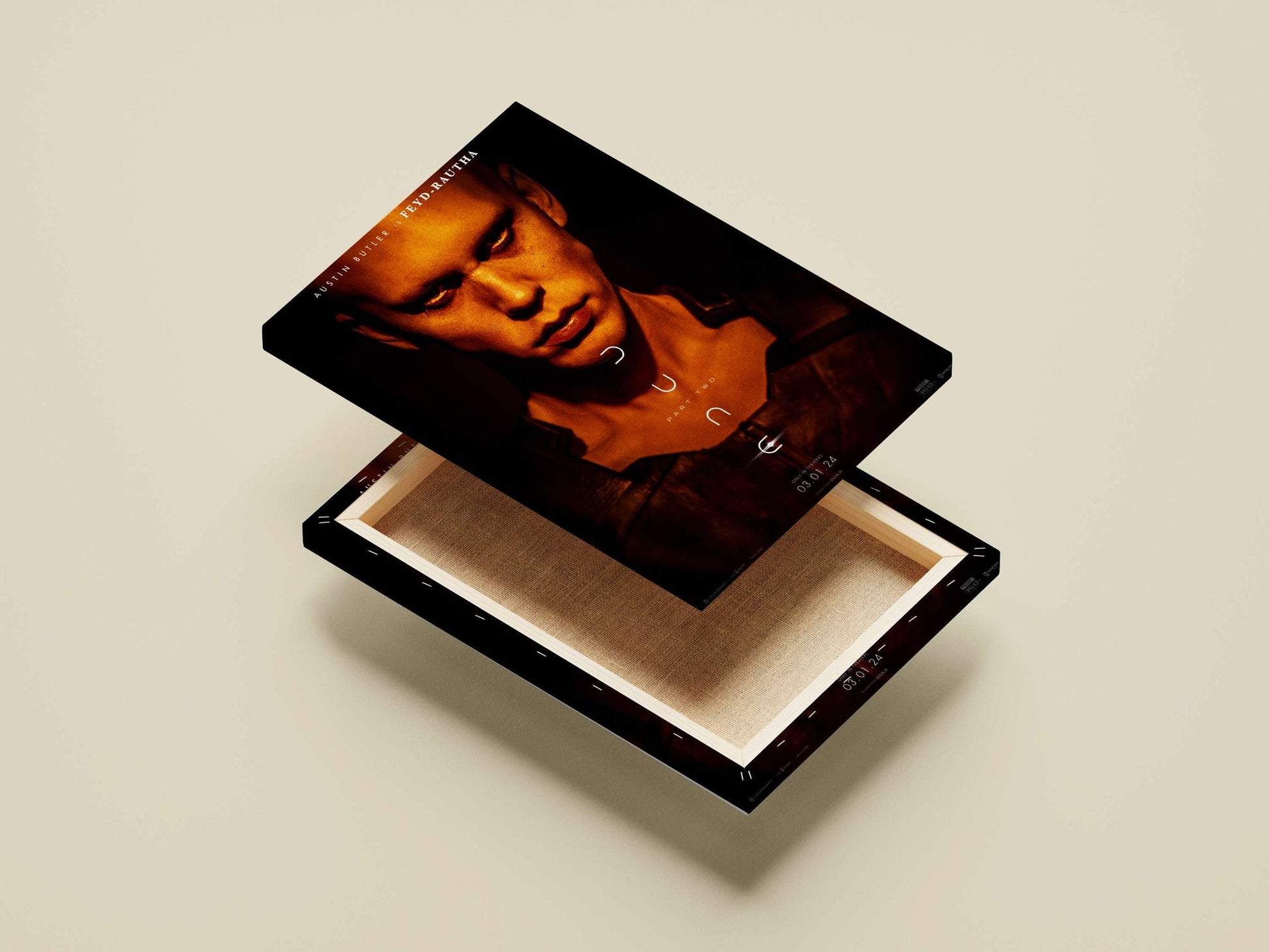 Austin Butler as Feyd-Rautha in Dune: Part Two Feyd-Rautha In Dune - Noir Poster