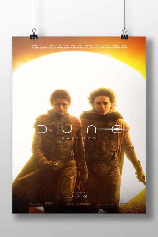 Dune: Part Two (movie) Paul Atreides - Legacy Poster