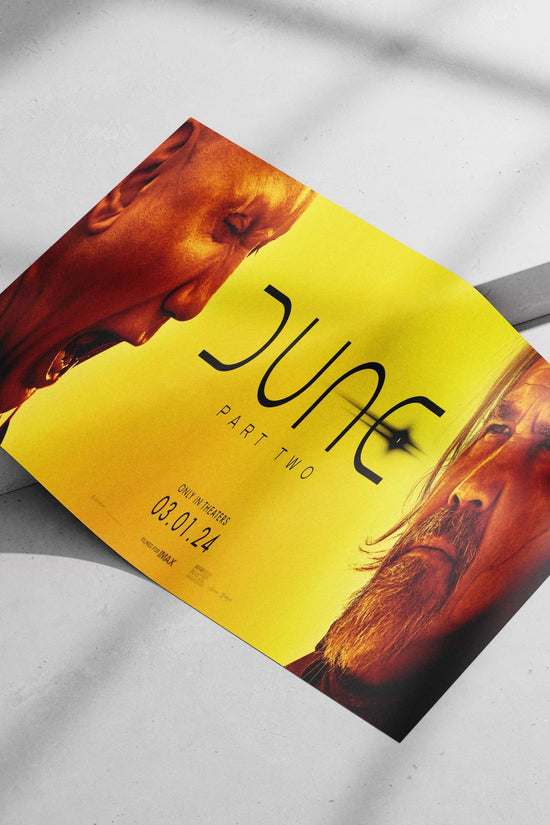 Dune franchise (specifically Dune: Part Two) Paul Atreides - Fremen Warrior Poster