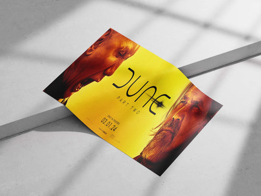 Dune franchise (specifically Dune: Part Two) Paul Atreides - Fremen Warrior Poster