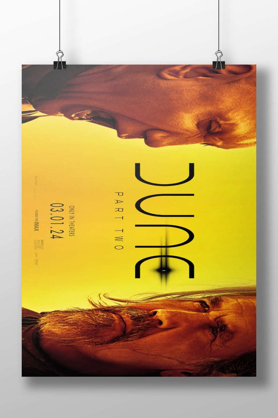 Dune franchise (specifically Dune: Part Two) Paul Atreides - Fremen Warrior Poster