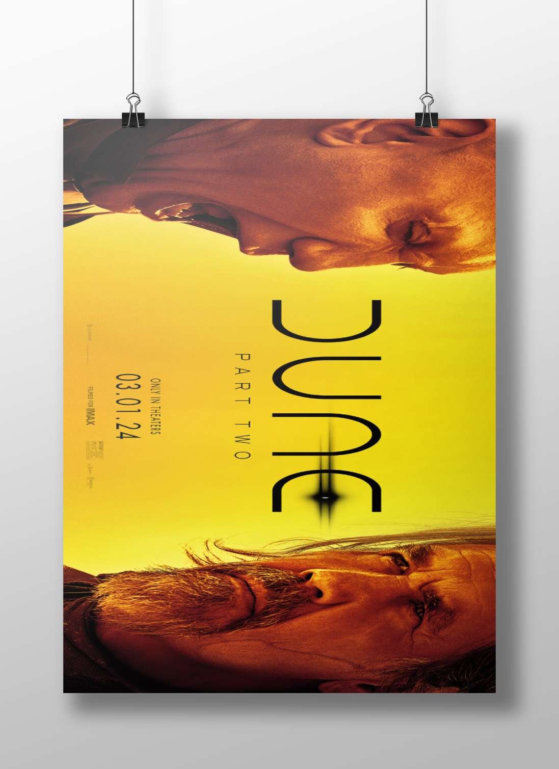 Dune franchise (specifically Dune: Part Two) Paul Atreides - Fremen Warrior Poster