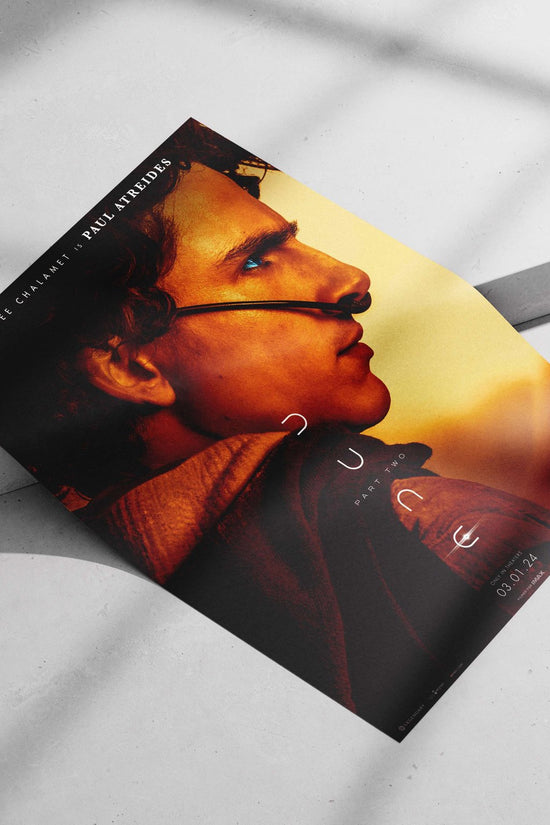 Paul Atreides from the Dune franchise Paul Atreides - Dune Legacy Poster